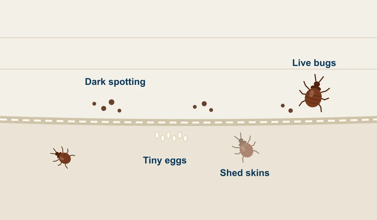 Signs that you need bed bug treatment